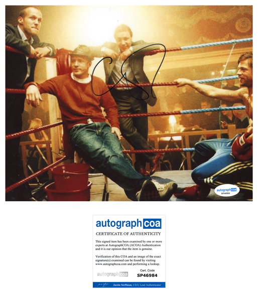 Guy Ritchie Snatch Signed Autograph 8x10 Photo ACOA