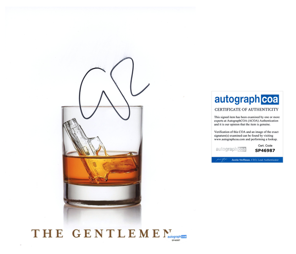 Guy Ritchie Gentlemen Signed Autograph 8x10 Photo ACOA