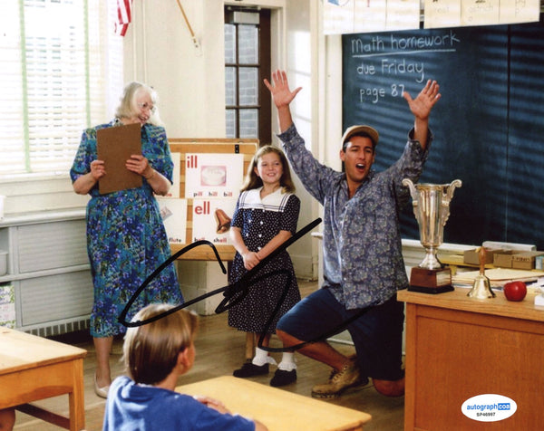 Adam Sandler Billy Madison Signed Autograph 8x10 Photo ACOA