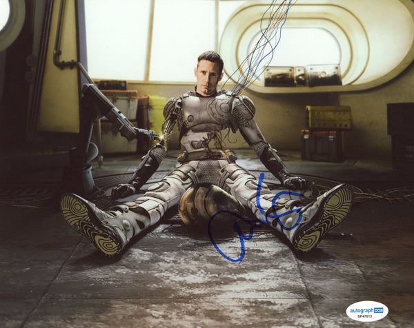 Alexander Skarsgard Murder Bot Signed Autograph 8x10 Photo ACOA