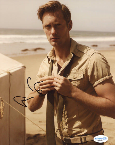 Alexander Skarsgard Signed Autograph 8x10 Photo ACOA