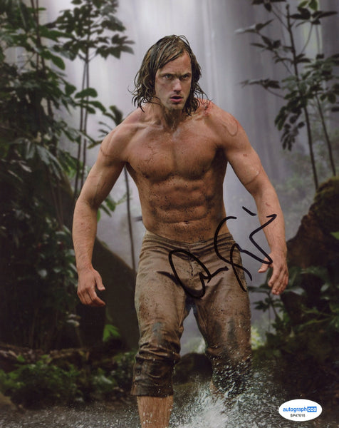 Alexander Skarsgard Tarzan Signed Autograph 8x10 Photo ACOA