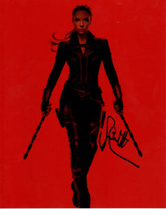 Scarlett Johansson Black Widow Sexy Signed Autograph 8x10 Photo ACOA LOA