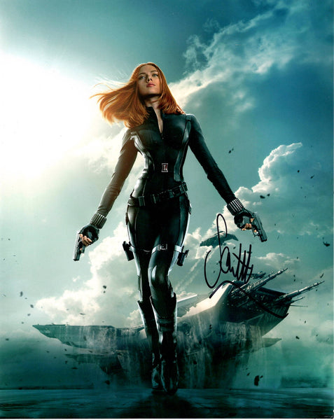 Scarlett Johansson Black Widow Sexy Signed Autograph 8x10 Photo ACOA LOA