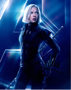 Scarlett Johansson Black Widow Sexy Signed Autograph 8x10 Photo ACOA LOA