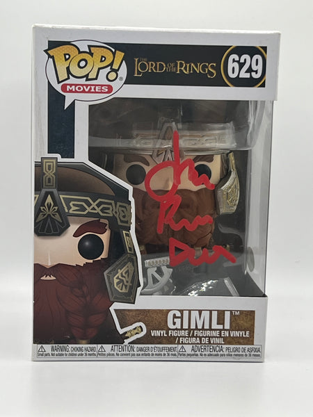 John Rhys Davies Gimli Lord of the Rings Signed Funko Autograph COA