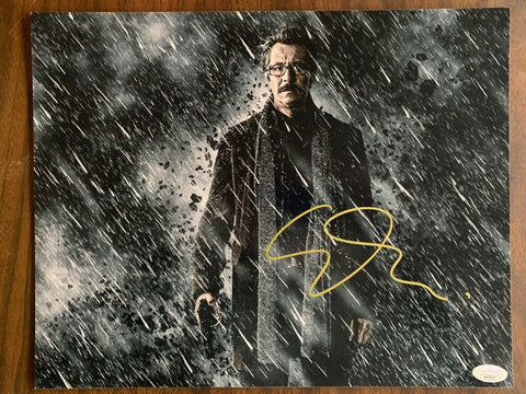 Gary Oldman Batman Signed Autograph 11x14 JSA COA