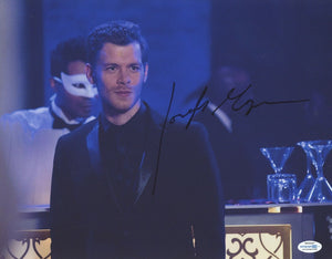 Joseph Morgan Originals Signed Autograph 11x14 Photo ACOA