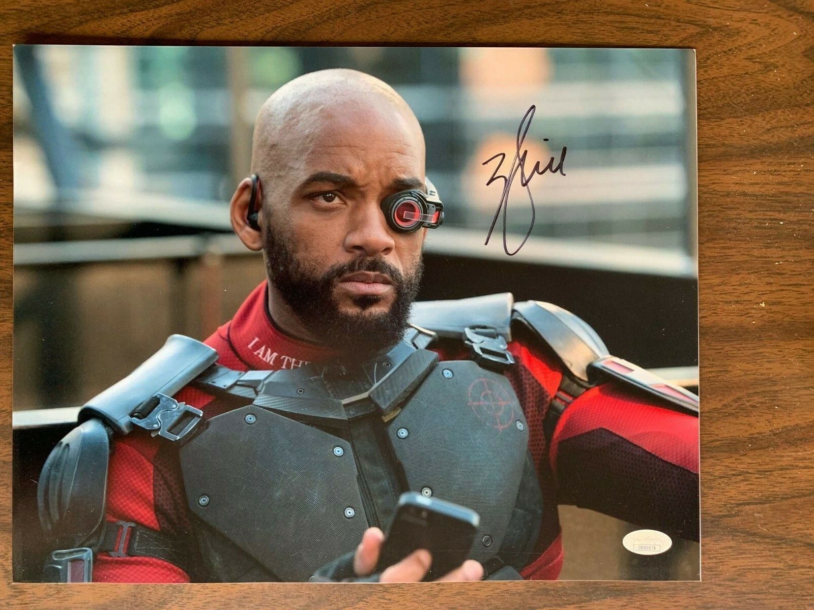 Will Smith Suicide Squad Signed Autograph 11x14 JSA COA