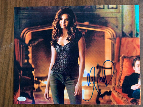 Nina Dobrev Signed Vampire Diaries 11x14 JSA Autograph COA