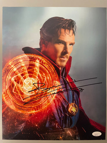 Benedict Cumberbatch Doctor Strange Signed Autograph JSA 11x14