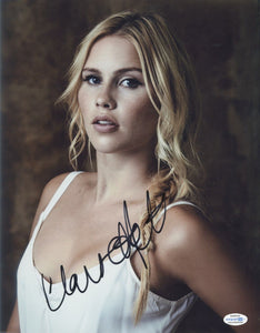 Claire Holt Originals Sexy Signed Autograph 11x14 JSA COA