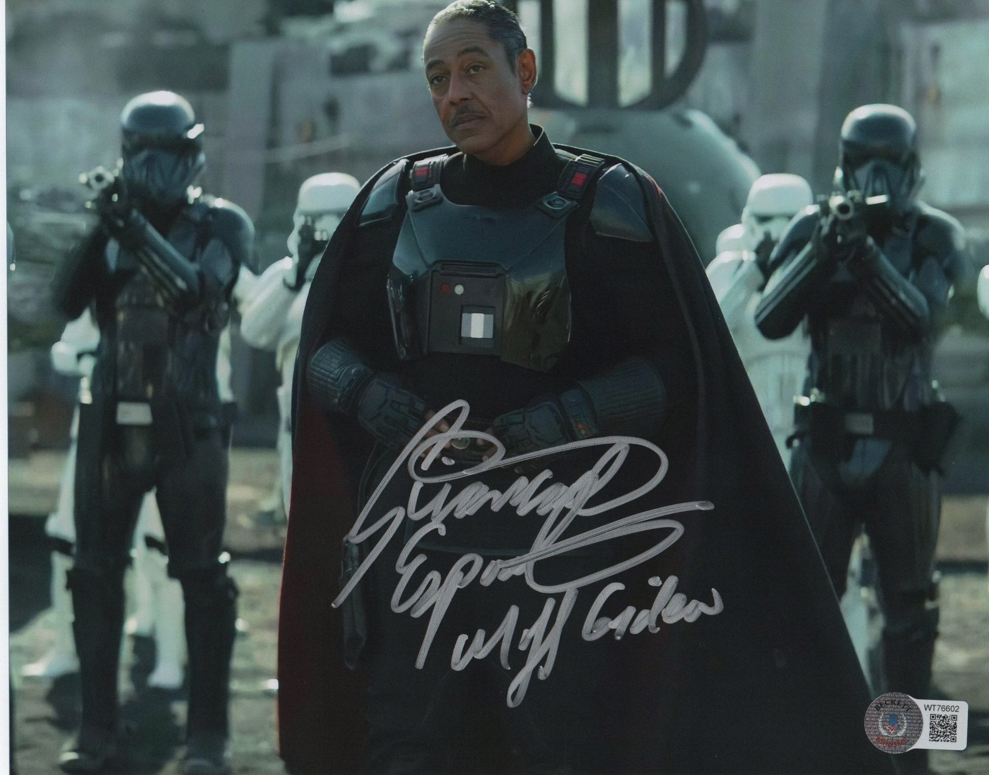 Giancarlo Esposito Mandalorian Signed Autograph 8x10 Photo ACOA