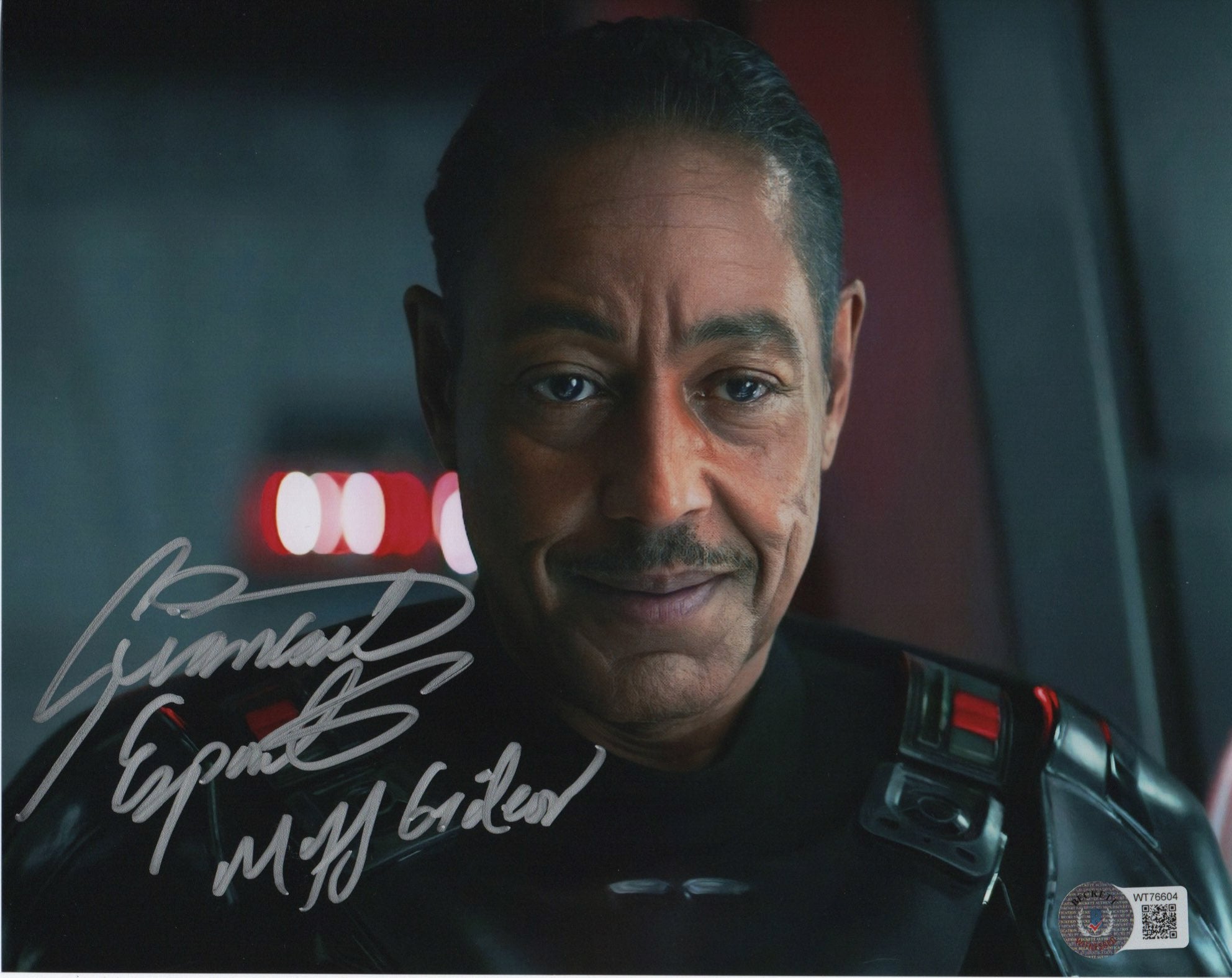 Giancarlo Esposito Mandalorian Signed Autograph 8x10 Photo ACOA