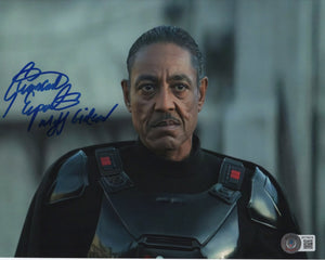 Giancarlo Esposito Mandalorian Signed Autograph 8x10 Photo BAS Beckett