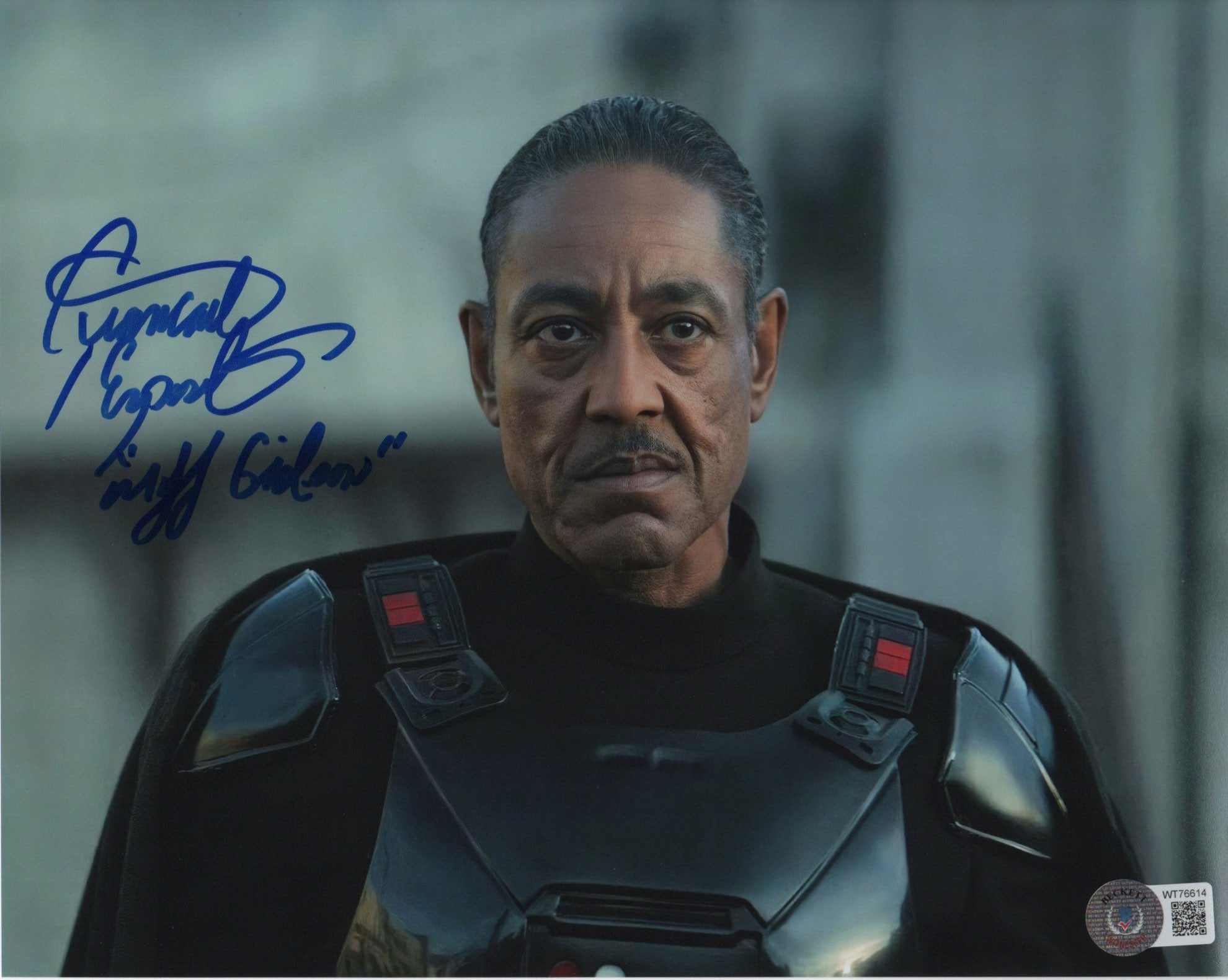 Giancarlo Esposito Mandalorian Signed Autograph 8x10 Photo BAS Beckett