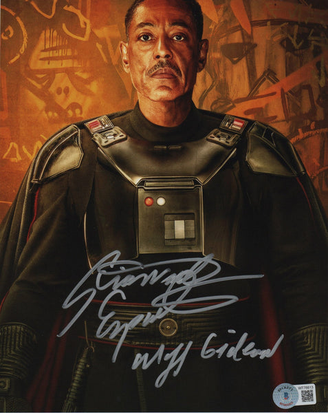 Giancarlo Esposito Mandalorian Signed Autograph 8x10 Photo BAS Beckett