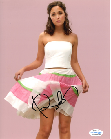 Rose Byrne Sexy Signed Autograph 8x10 Photo ACOA - Outlaw Hobbies Authentic Autographs