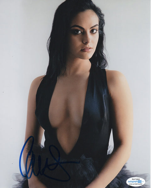 Camila Mendes Riverdale Signed Autograph 8x10 Photo ACOA #2 - Outlaw Hobbies Authentic Autographs