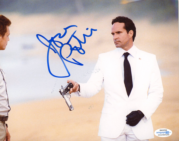 Jason Patric The Losers Signed Autograph 8x10 Photo ACOA - Outlaw Hobbies Authentic Autographs