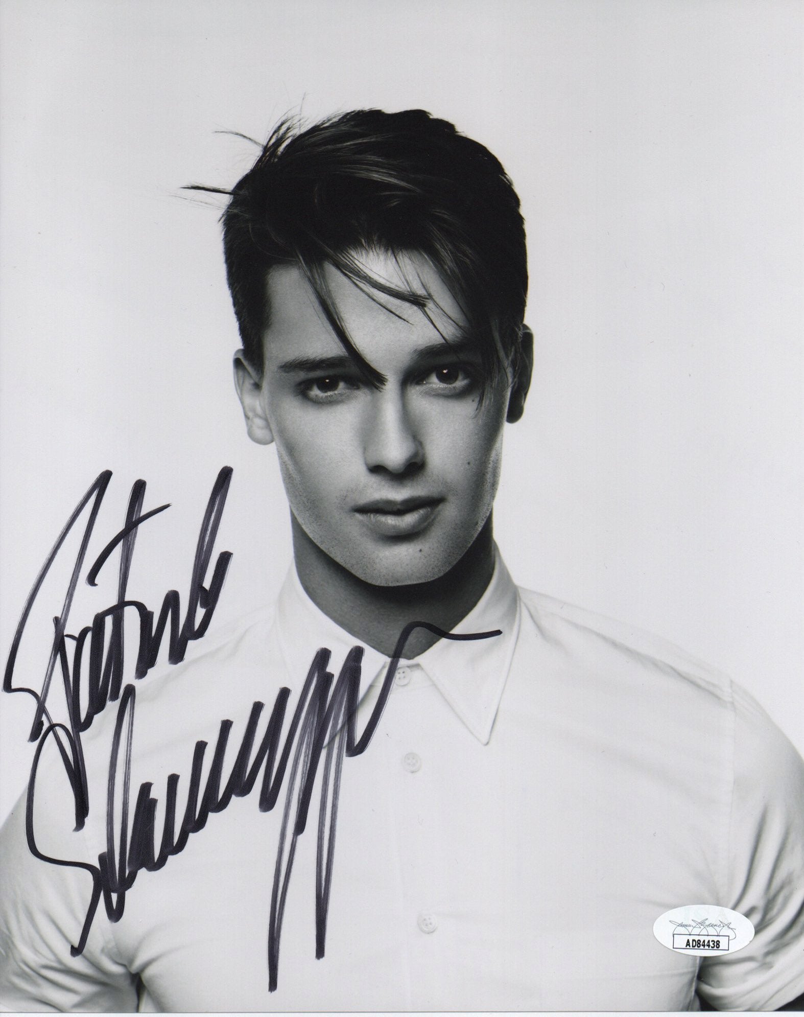 Patrick Schwarzenegger Signed Autograph 8x10 Photo JSA COA