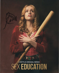 Aimee Lou Wood Sex Education Signed Autograph 8x10 Photo #5 - Outlaw Hobbies Authentic Autographs