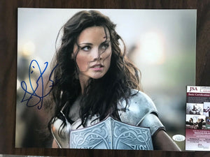 Jaimie Alexander Thor Signed Autograph 11x14 Photo JSA