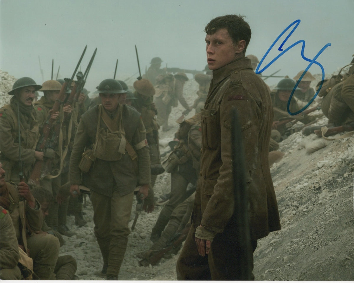 George Mackay 1917 Signed Autograph 8x10 Photo #8 | Outlaw Hobbies ...