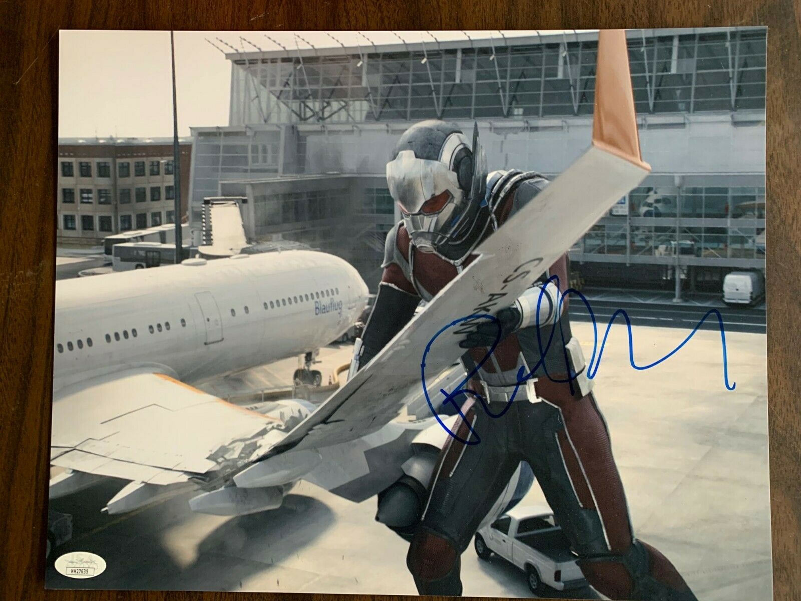 Paul Rudd Ant Man Signed Autograph 11x14 Photo JSA COA