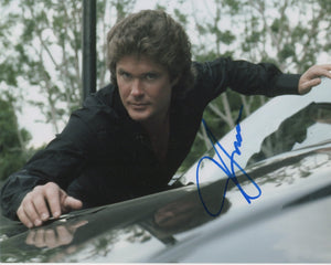 David Hasselhoff Knight Rider Autograph 8x10 Photo #2 - Outlaw Hobbies Authentic Autographs