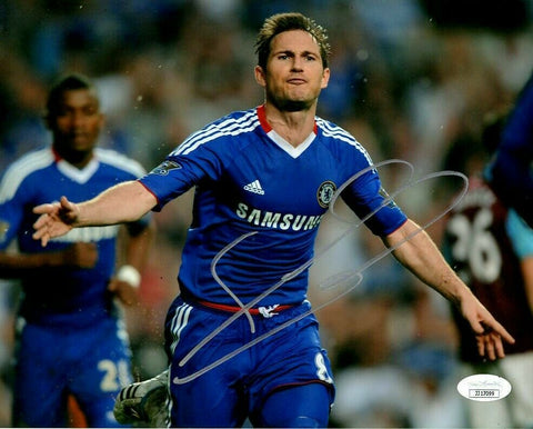 Frank Lampard Chelsea FC Signed Autograph 8x10 Photo JSA COA