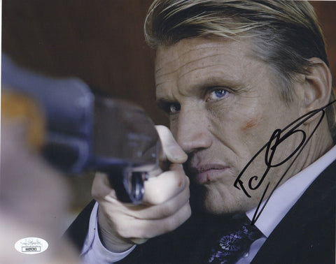 Dolph Lundgren Expendables Signed Autograph 8x10 Photo JSA #9 - Outlaw Hobbies Authentic Autographs