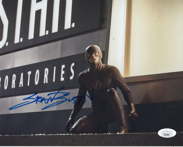 Grant Gustin Signed The Flash Autograph 8x10 Photo JSA #32 - Outlaw Hobbies Authentic Autographs