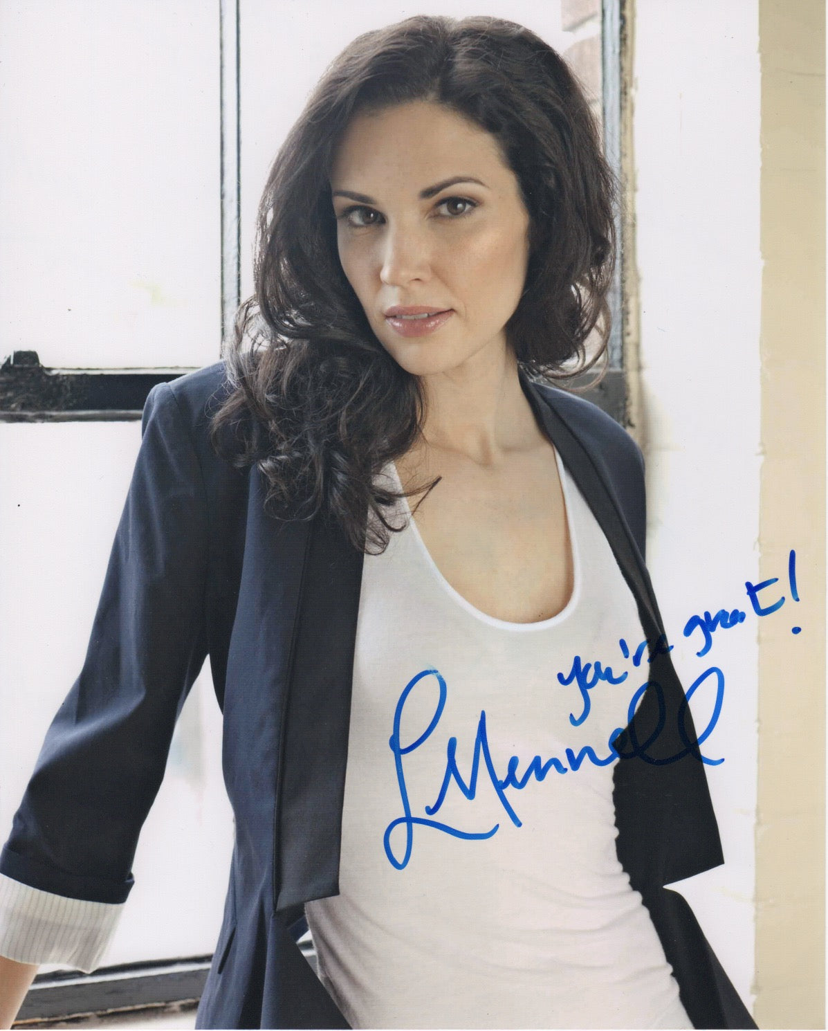 Laura Mennell Sexy Autograph Signed 8x10 Photo #3