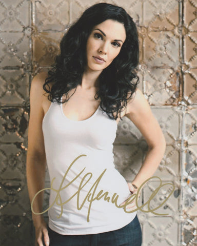 Laura Mennell Sexy Autograph Signed 8x10 Photo - Outlaw Hobbies Authentic Autographs