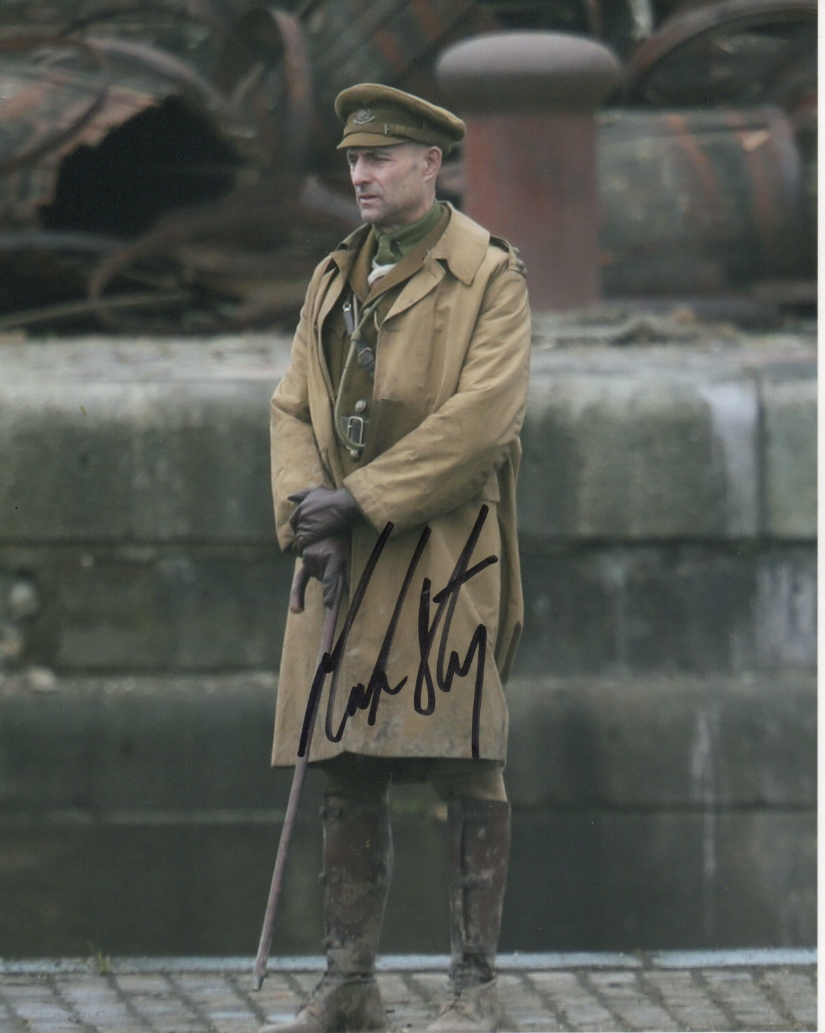 Mark Strong 1917 Signed Autograph 8x10 Photo - Outlaw Hobbies Authentic Autographs