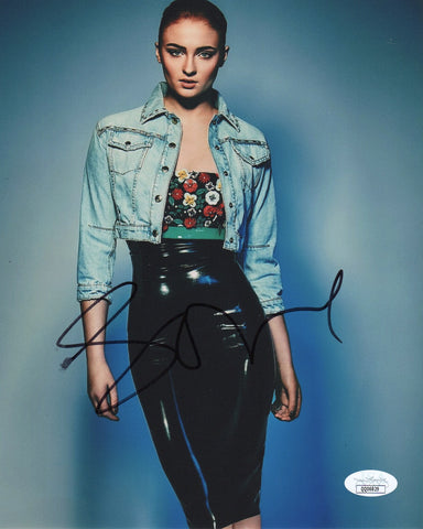 Sophie Turner Sexy Game of Thrones Signed autograph 8x10 Photo JSA