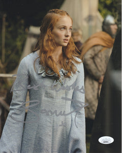 Sophie Turner Sexy Game of Thrones Signed autograph 8x10 Photo JSA