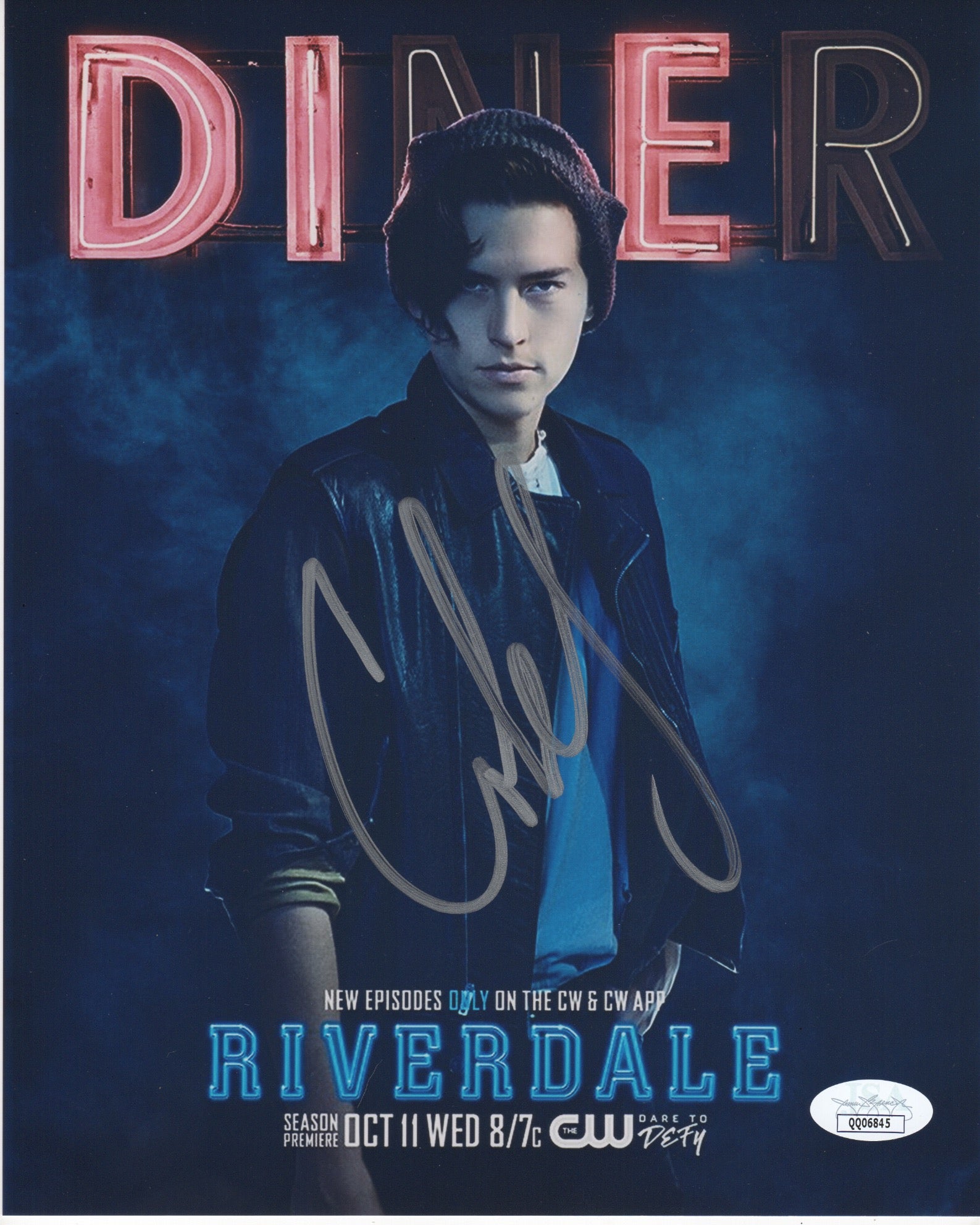 Cole Sprouse Riverdale Signed Autograph 8x10 Photo JSA COA