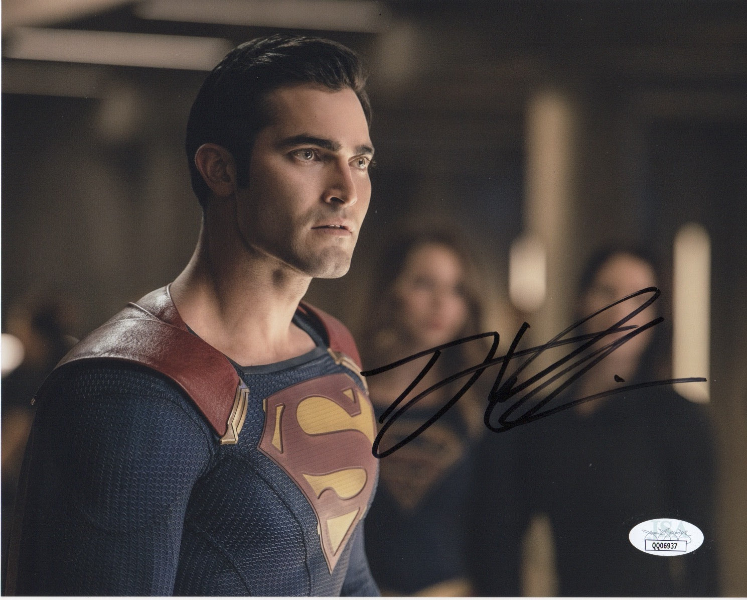 Tyler Hoechlin Superman and Lois Signed Autograph 8x10 Photo JSA COA