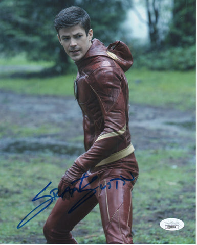 Grant Gustin The Flash Signed Autograph 8x10 Photo JSA