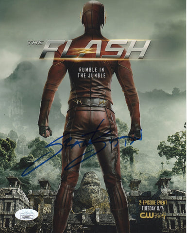 Grant Gustin The Flash Signed Autograph 8x10 Photo JSA