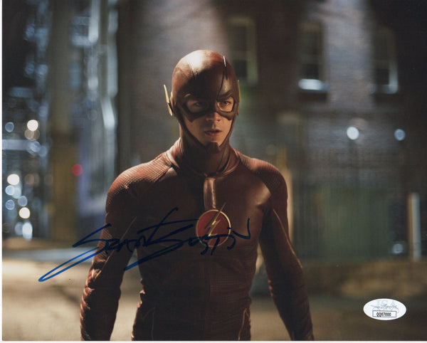 Grant Gustin The Flash Signed Autograph 8x10 Photo JSA COA