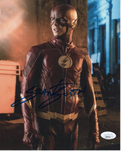 Grant Gustin The Flash Signed Autograph 8x10 Photo JSA COA