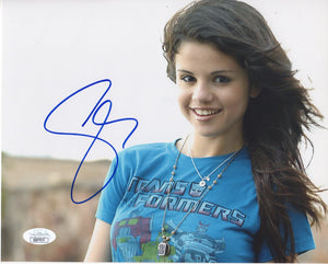 Selena Gomez Sexy Signed Autograph 8x10 Photo JSA COA