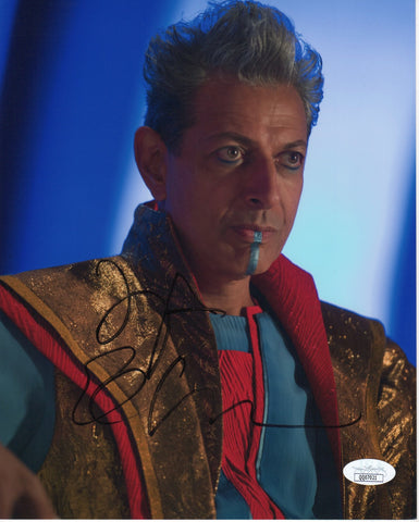 Jeff Goldblum Thor Ragnarok Grandmaster Signed Autograph 8x10 Photo JSA COA