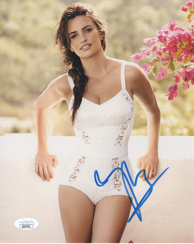 Penelope Cruz Sexy Signed Autograph 8x10 Photo JSA COA