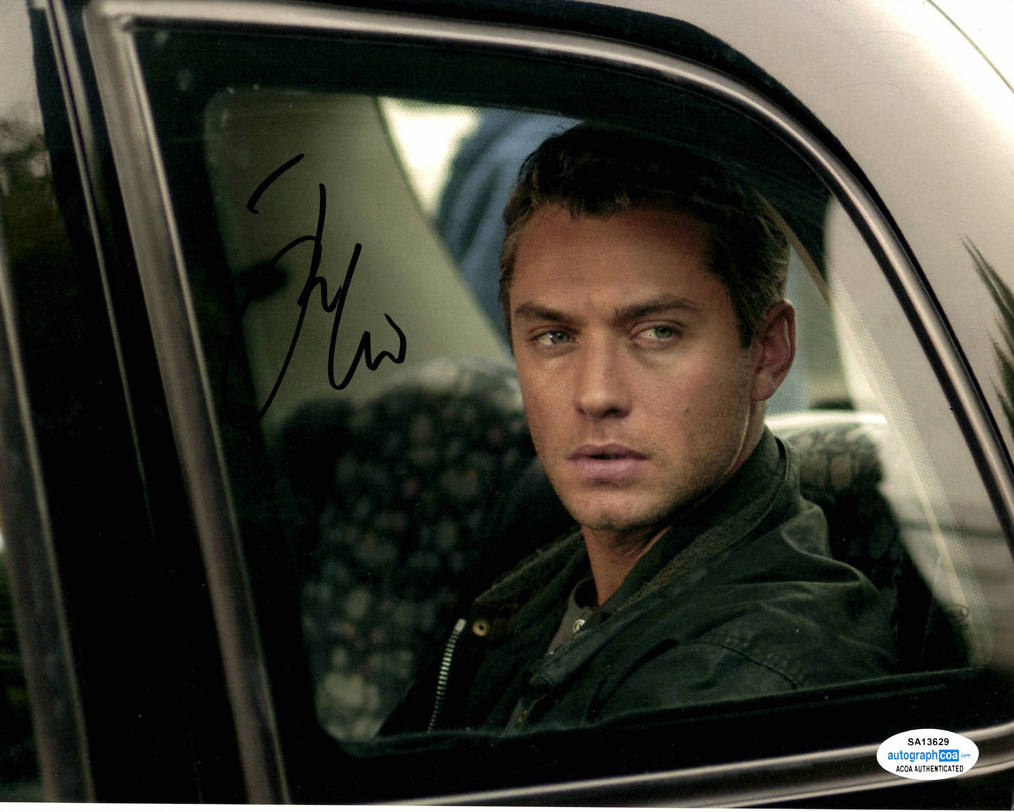 Jude Law Sherlock Signed Autograph 8x10 Photo #2 - Outlaw Hobbies Authentic Autographs
