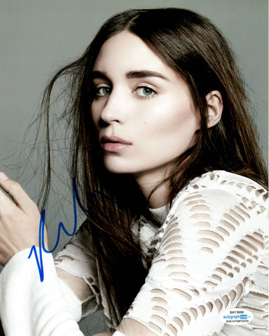Rooney Mara Sexy Signed Autograph 8x10 Photo - Outlaw Hobbies Authentic Autographs