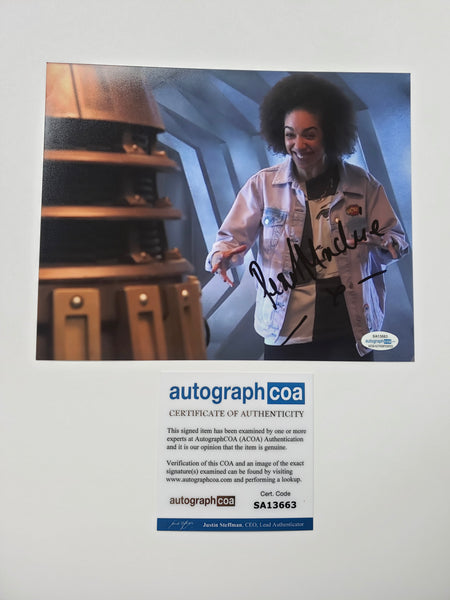 Pearl Mackie Doctor Who Signed Autograph 8x10 Photo #3 - Outlaw Hobbies Authentic Autographs